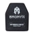 Керамічні бронеплити 4 класу Bronyx (комплект). Вага 4.4 кг. Розмір М (25х30 см) 5