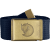 Ремінь Fjällräven Canvas Brass Belt 4cm, Dark Navy