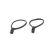 Накладки на бегунки молний Tatonka Zipper Puller Knot, Black