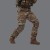 Наколінники тактичні P1G-Tac “LWP”. Cordura 500. Колір Мультикам/Multicam 7