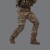 Наколенники тактические P1G-Tac "LWP". Cordura 500. Цвет Мультикам/Multicam 7