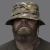 Панама тактическая Combat Hat (TDU ripstop). Цвет Мультикам 7