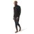 Термофутболка з довгим рукавом чоловіча Smartwool Men's Classic Thermal Merino Base Layer 1/4 Zip Boxed, Black 2