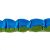 Надувний килимок Pinguin Skyline, 195х65х9 см, Blue 8