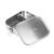 Контейнер для їжі Tatonka Lunch Box II 1000 Lock, Silver 3