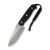 Ніж фіксований Sencut Toxodon S24036-1 G10 Чорний