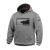 M-Tac кофта Hoodie Чорні Запорожці бавовна Hard, Світло-сірий