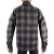 Сорочка фланелева Sturm Mil-Tec® "Flannel Shirt" Black/Titan Gray 4