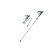 Трекінгова палиця Naturehike CNK2450DS013, 103-120 см, зелена