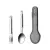 Набір столових приборів NexTool Portable Stainless Steel Tableware з нержавіючої сталі 2