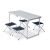 Набор раскладной мебели Pinguin Furniture Set, Petrol