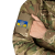 Шеврон/липучка прапор України/Герб 3