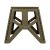 Стул Tribe Camp Chair High пластиковий, Оливковый 3