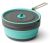 Каструля складна з чохлом Sea to Summit Frontier UL Collapsible Pot w/Sack, 2.2 л, Aqua Sea Blue