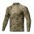 Тактическая рубашка Base Combat Shirt с длинным рукавом. Пиксель