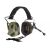 Активные защитные наушники Earmor M32 PLUS(FG) Olive с гарнитурой