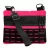Тактическая мужская сумка через плечо HardKit RoKit Black Pink M с MOLLE и велкро 3