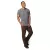 Футболка з малюнком "5.11 Tactical Triblend Legacy Short Sleeve Tee" CHARCOAL HEATHER 3