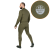 Комплект базового слоя LVL1 2.0 Олива 2