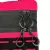 Тактическая мужская сумка через плечо HardKit RoKit Black Pink M с MOLLE и велкро 5