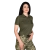 Поло женское тактическое Pani Army ID LT Camotec. Олива