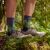 Шкарпетки чоловічі Smartwool Trail Run Targeted Cushion Neature Print Crew, Twilight Blue 2