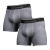 Труси чоловічі “Soldier's Boxer” (2 шт.). Матеріал Charged Cotton. Сірі