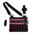 Тактическая мужская сумка через плечо RoKit Multicam Black Pink M HardKit 2