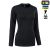 Футболка з довгим рукавом жіноча M-Tac 93/7 Lady Чорна, black, чорний 3