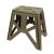 Стул Tribe Camp Chair High пластиковий, Оливковый