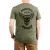Футболка з малюнком "5.11 Tactical Kettle Skull" Military Green 7
