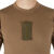 Футболка тропическая Бундесвер с флажками и липучкой Dark Brown 6