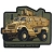 Патч (шеврон) «International MaxxPro» от Patch hunter. Мягкий ПВХ пластик мягкий. Койот