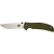 Нож SKIF Urbanite II SW Olive. Углеродно-хромовая сталь. Материал рукояти G10