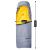 Пуховий спальний мішок Naturehike CW700 CNK2450WS048 L жовто-сірий 2