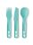 Набір столових приборів Sea to Summit Passage Cutlery Set, 3 Piece, 3 предмети, Aqua Sea Blue