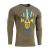 Футболка M-Tac Мститель длинный рукав Olive/Yellow/Blue, olive, олива 3