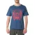 Футболка з малюнком "5.11 Tactical Patriot Shield" Navy Heather