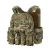M-Tac плитоноска Cuirass Tiger Elite з камербандами 2-го класу захисту під бронеплити розміру XL, Мультикам