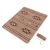 Ковдра Naturehike Geometric pattern wool NH20FS036 brown