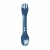 Ложка-вилка с ножом Lifeventure Ellipse Spork. Темно-синий