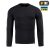 Футболка з довгим рукавом M-Tac 93/7 Чорна, black, чорний 2