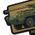 Патч (шеврон) «M1128 Stryker MGS» від Patch hunter. М’який ПВХ пластик. Койот 2