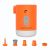 Насос-ліхтар-powerbank кемпінговий Flextail Max Pump 2 Pro помаранчевий