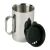 Термокружка с крышкой Tatonka Thermo Delux 400, Silver/Black