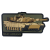 Патч (шеврон) «M1A1 Abrams» від Patch hunter. М’який ПВХ пластик. Койот