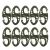 Карабин Sturm Mil-Tec S-HOOK OD (10 шт) Olive Drab 3