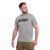 Футболка с рисунком "ARMY" Grey 2