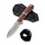 Ніж фіксований тактичний Civivi Mini Elementum Nitro-V Guibourtia Wood, коричневий 3