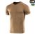 M-Tac футболка потовідвідна Athletic Velcro Койот, coyote Brown